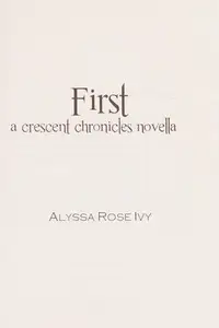 Book cover of First