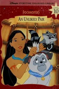 Book cover of Disney's Pocahontas, An unlikely pair