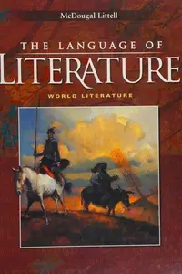 Book cover of The language of literature--World literature