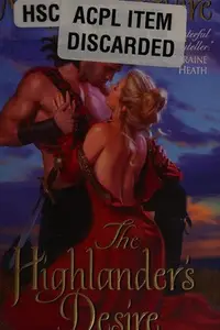 Book cover of The Highlander's desire