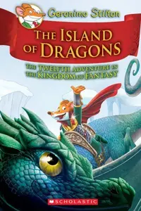 Book cover of La isla de los dragones del Reino de la Fantasía