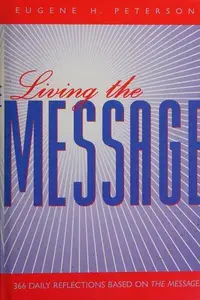 Book cover of Living the Message