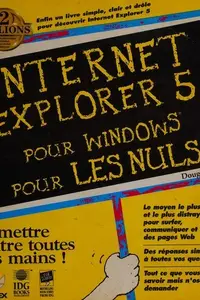 Book cover of Internet Explorer 5 pour les nuls