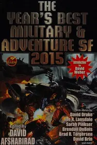 Book cover of The year's best military & adventure SF 2015