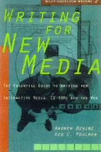 Book cover of Writing for new media
