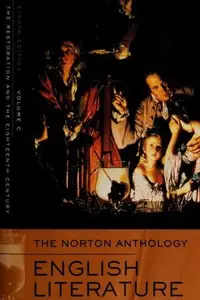 Book cover of The Norton Anthology of English Literature -- Eighth Edition -- Volume C