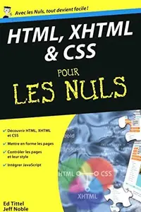 Book cover of HTML, XHTML & CSS pour les nuls (French Edition)