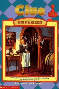 Book cover of Death by Candlelight (Clue, #11)