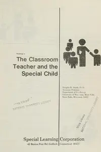 Book cover of Readings in the Classroom Teacher and the Special Child