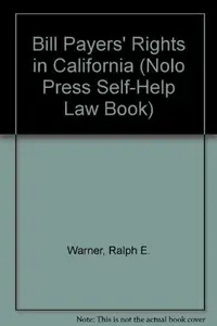 Book cover of Bill Payers' Rights in California