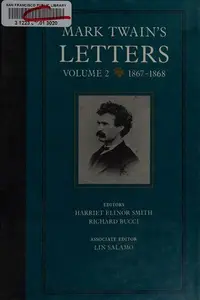 Book cover of Mark Twain's Letters. Volume 2