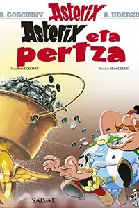 Book cover of Asterix eta pertza