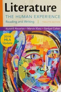 Book cover of Literature. The Human Experience, Reading and Writing--Twelfth Edition
