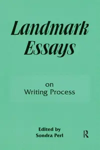 Book cover of Landmark essays on writing process