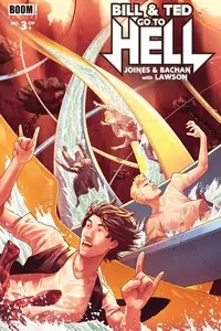 Book cover of Bill and Ted Go to Hell #3