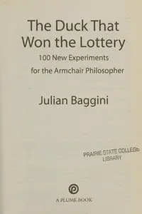 Book cover of The duck that won the lottery