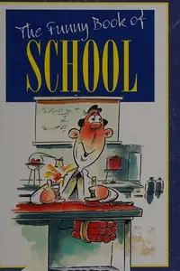 Book cover of The funny book of school