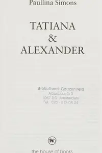 Book cover of Tatiana & Alexander