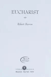 Book cover of Eucharist