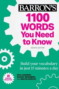 Book cover of 1100 Words You Need to Know + Online Practice