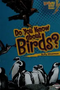 Book cover of Do you know about birds?