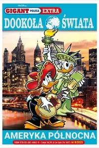 Book cover of Dookoła świata Ameryka Północna .