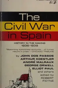 Book cover of The Civil War in Spain, 1936-1939