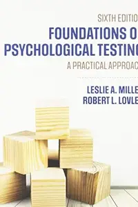 Book cover of BUNDLE : Miller : Foundations of Psychological Testing : a Practical Approach 6e + Rhoads : Student Workbook to Accompany Miller and Lovler's Foundations of Psychological Testing