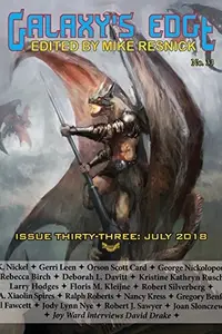 Book cover of Galaxy's Edge Magazine, Issue 33, July 2018