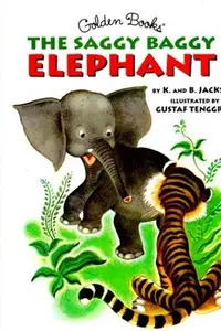 Book cover of The Saggy Baggy Elephant