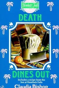 Book cover of Death Dines Out (Hemlock Falls Mysteries)