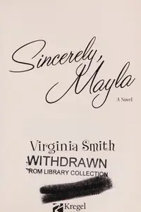 Book cover of Sincerely, Mayla
