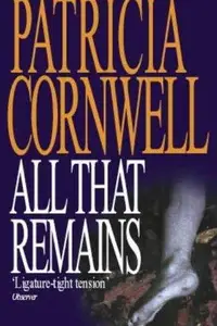 Book cover of All that remains