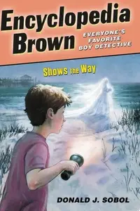 Book cover of Encyclopedia Brown Shows the Way
