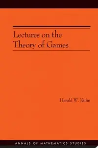 Book cover of Lectures on the theory of games