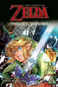 Book cover of The Legend of Zelda Twilight Princess 9