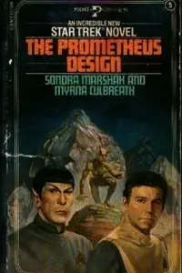 Book cover of Star Trek - The Prometheus Design