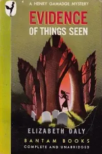 Book cover of Evidence of Things Seen