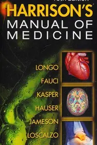 Book cover of Harrison's Manual of Medicine