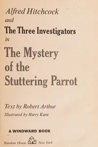 Book cover of The Mystery of the Stuttering Parrot