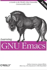 Book cover of Learning GNU Emacs