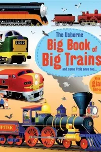 Book cover of Usborne Big Book of Big Trains