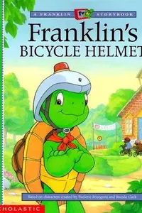 Book cover of Franklin's Bicycle Helmet