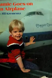 Book cover of Jamie goes on an airplane