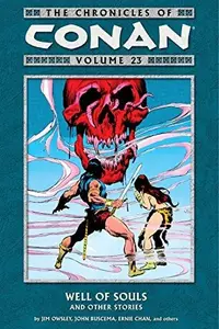 Book cover of The Chronicles of Conan Volume 23