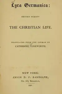 Book cover of Lyra Germanica, second series