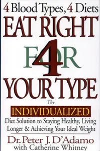 Book cover of Eat right for your type