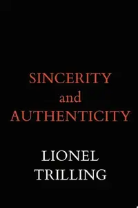 Book cover of Sincerity and Authenticity