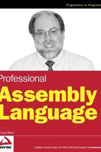 Book cover of Professional Assembly Language