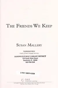 Book cover of Friends We Keep